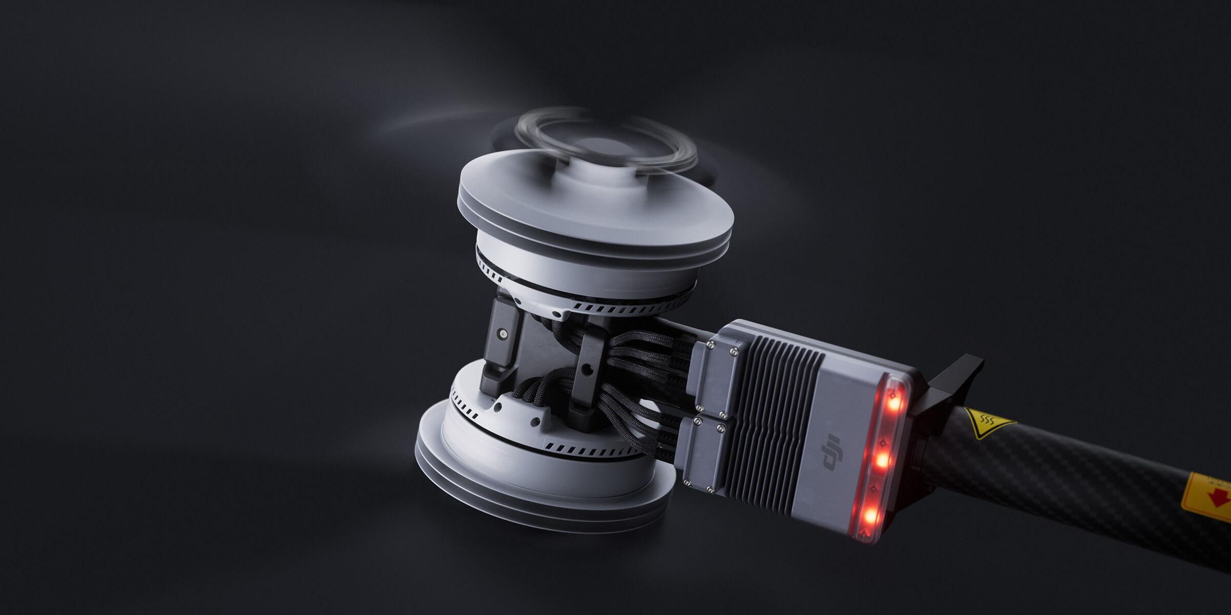 DJI FlyCart 100 coaxial rotor and industrial body